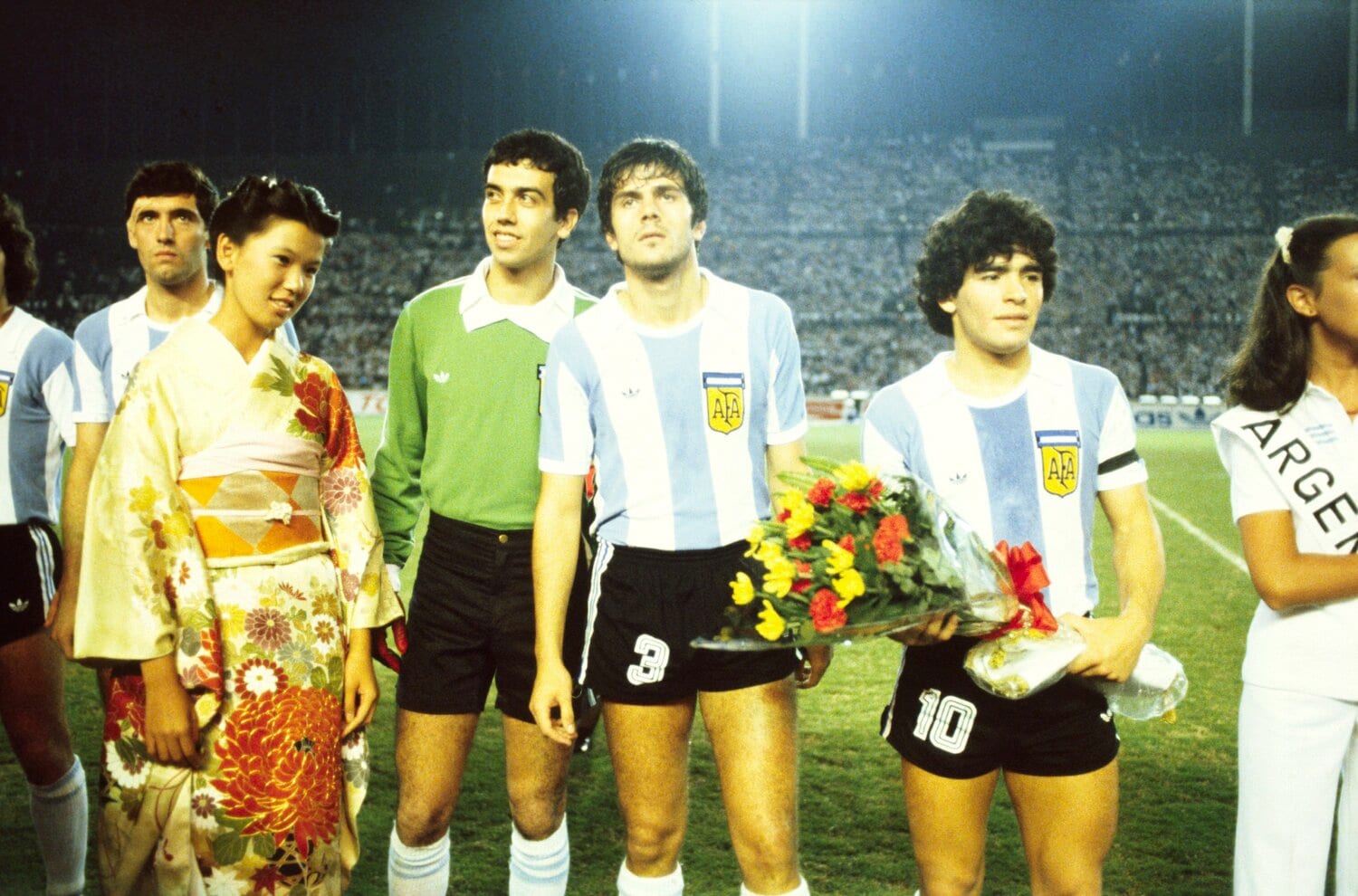 1979年FIFAワールドユース選手権・決勝に臨むディエゴ・マラドーナ（右）©︎Shinichi Yamada/AFLO