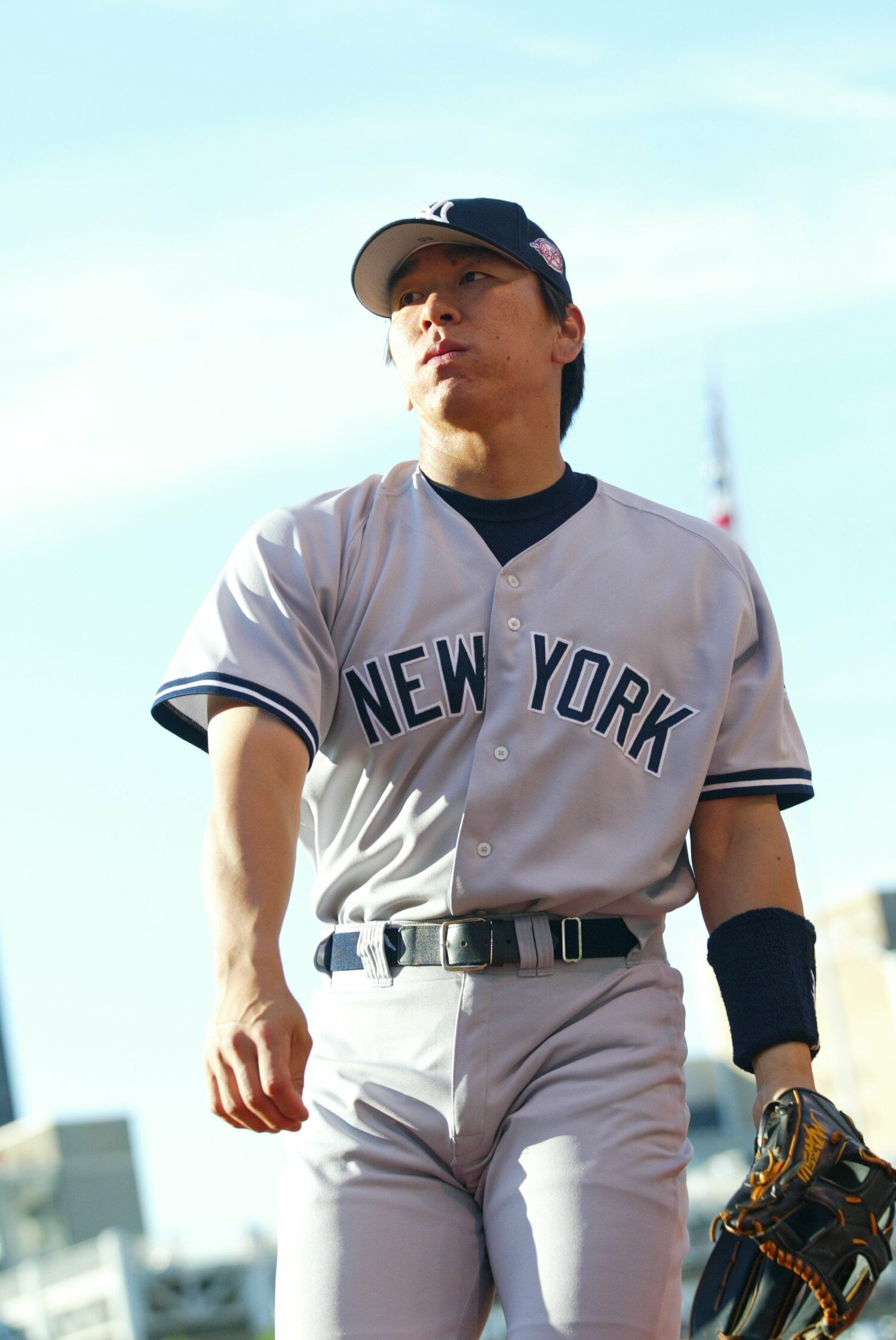 メジャー挑戦当初は、ファンや記者からも厳しい目が向けられていた　©Koji Asakura