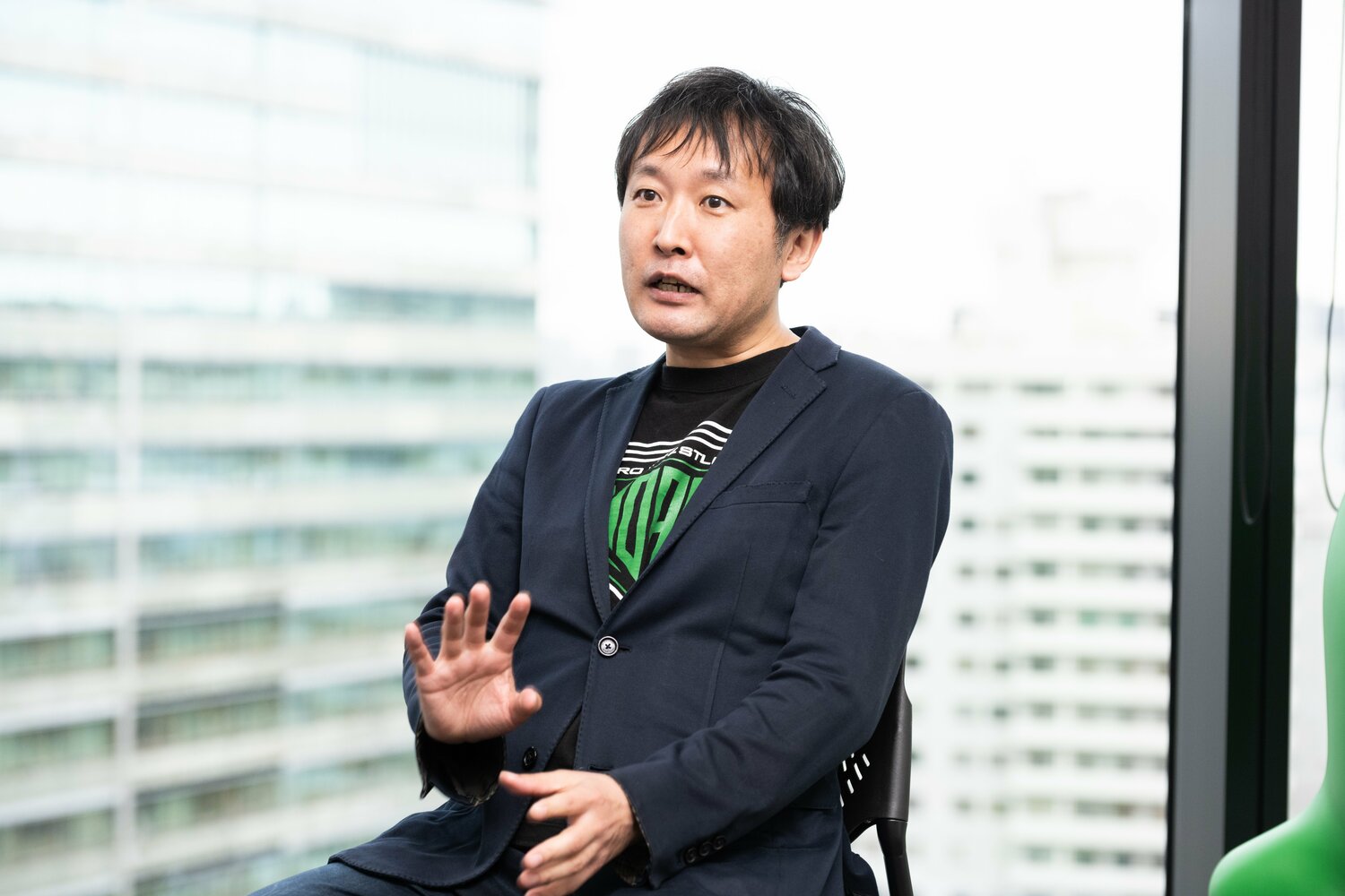 サイバーファイトの武田有弘取締役　©Tomosuke Imai