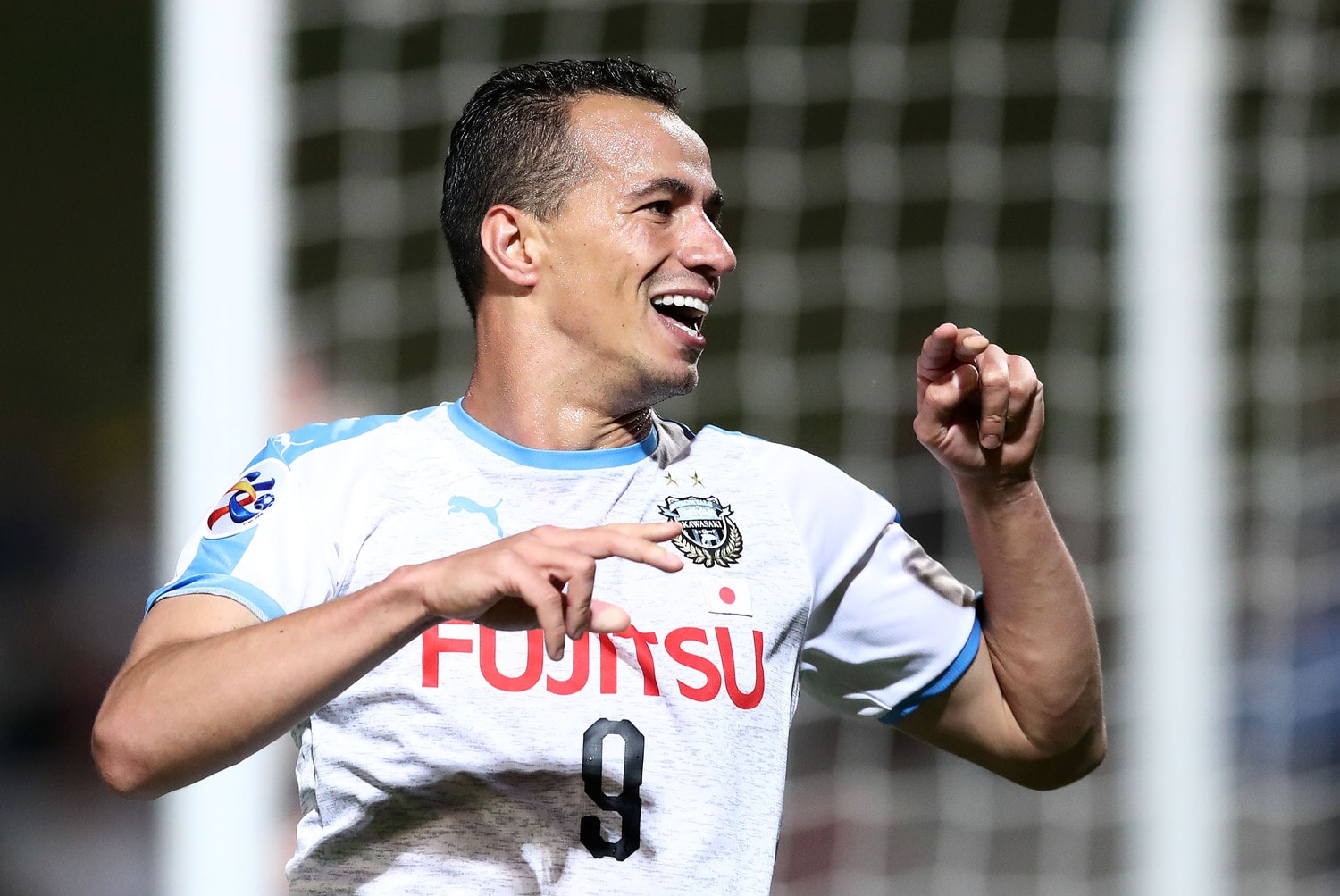 昨季リーグ23得点で得点王、Jリーグ最優秀選手をW受賞、ベスト11にも選ばれたレアンドロ・ダミアン（32歳）。2019年シーズンに川崎に移籍、やはり稲川氏が仲介を務めた　©Getty Images