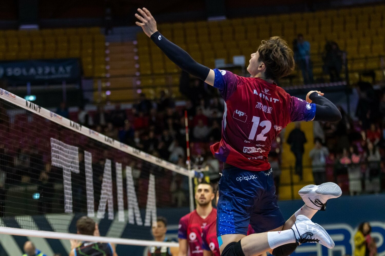 今季からモンツァに移籍した高橋藍 ©︎PA Images/AFLO