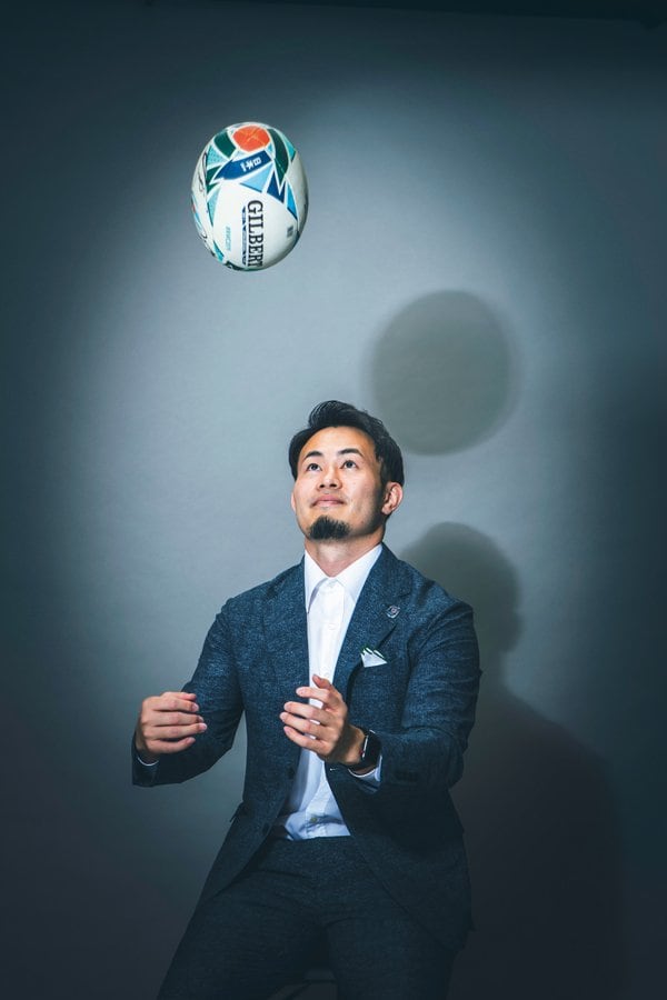 現在は順天堂大学医学部3年生の福岡。4年前のW杯でのトライを振り返った ©︎Asami Enomoto