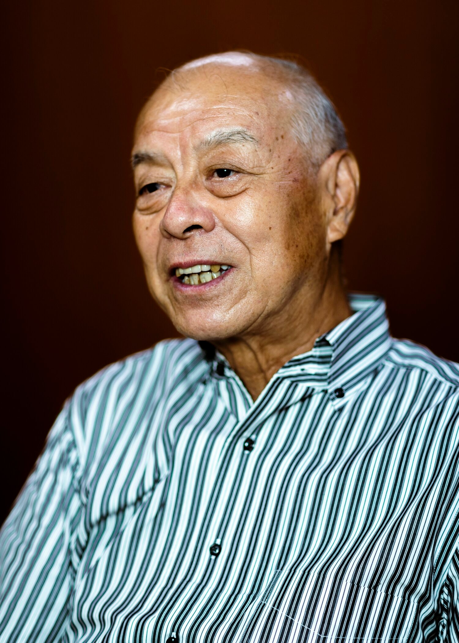 阪神時代、ヘッドコーチとして野村を支えた松井　©Takuya Sugiyama