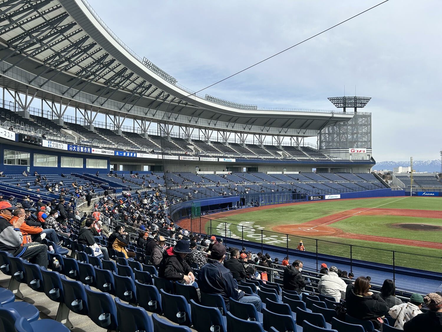 本拠地の「HARD OFF ECOスタジアム新潟（エコスタ）」 ©Kou Hiroo