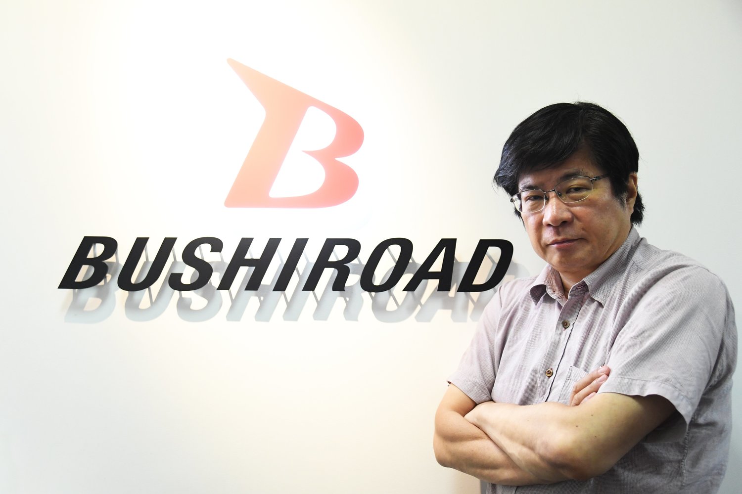 インタビューに応じたブシロードの木谷オーナー