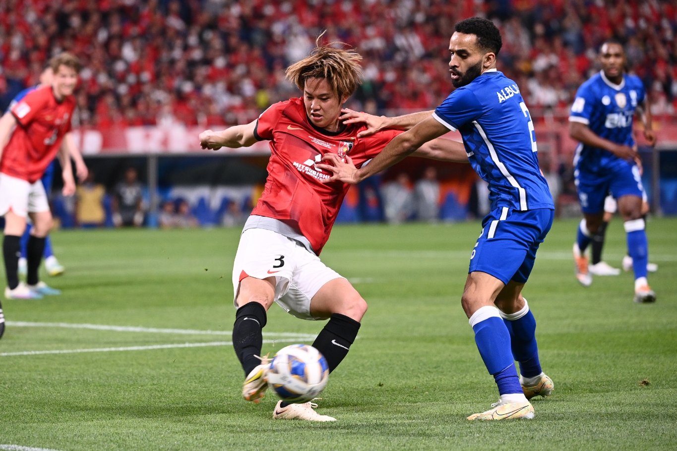 1年目からレギュラーに定着し、すでに天皇杯やACLといったタイトル獲得に貢献。今後、悔しい経験を積むことで脱皮できるか　©AFC