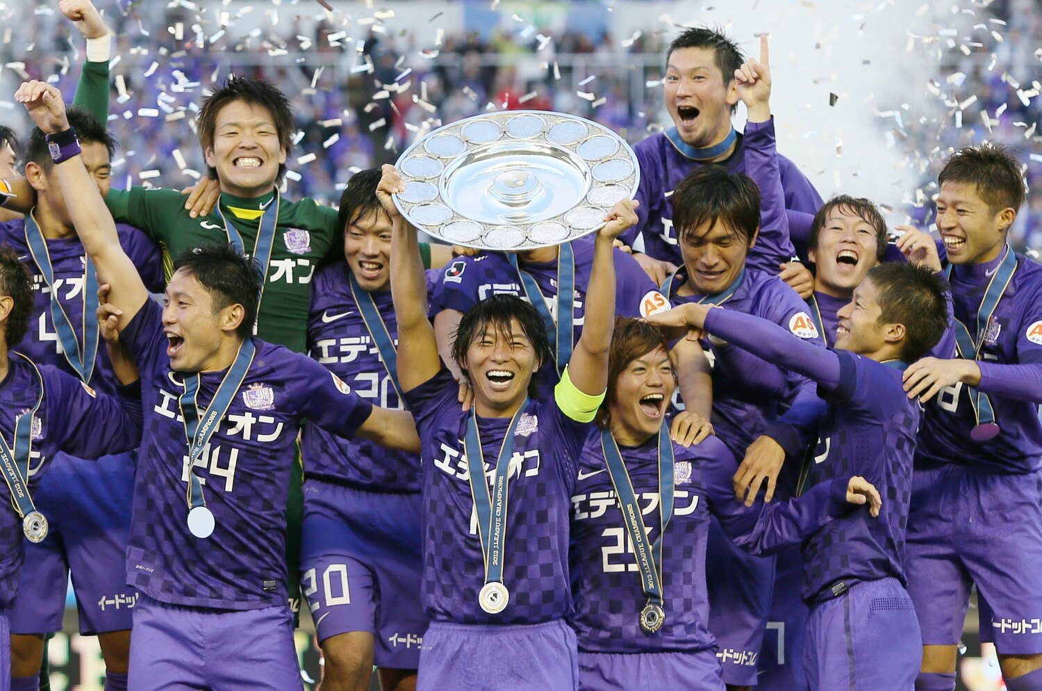2012年の初優勝 ©JIJI PRESS