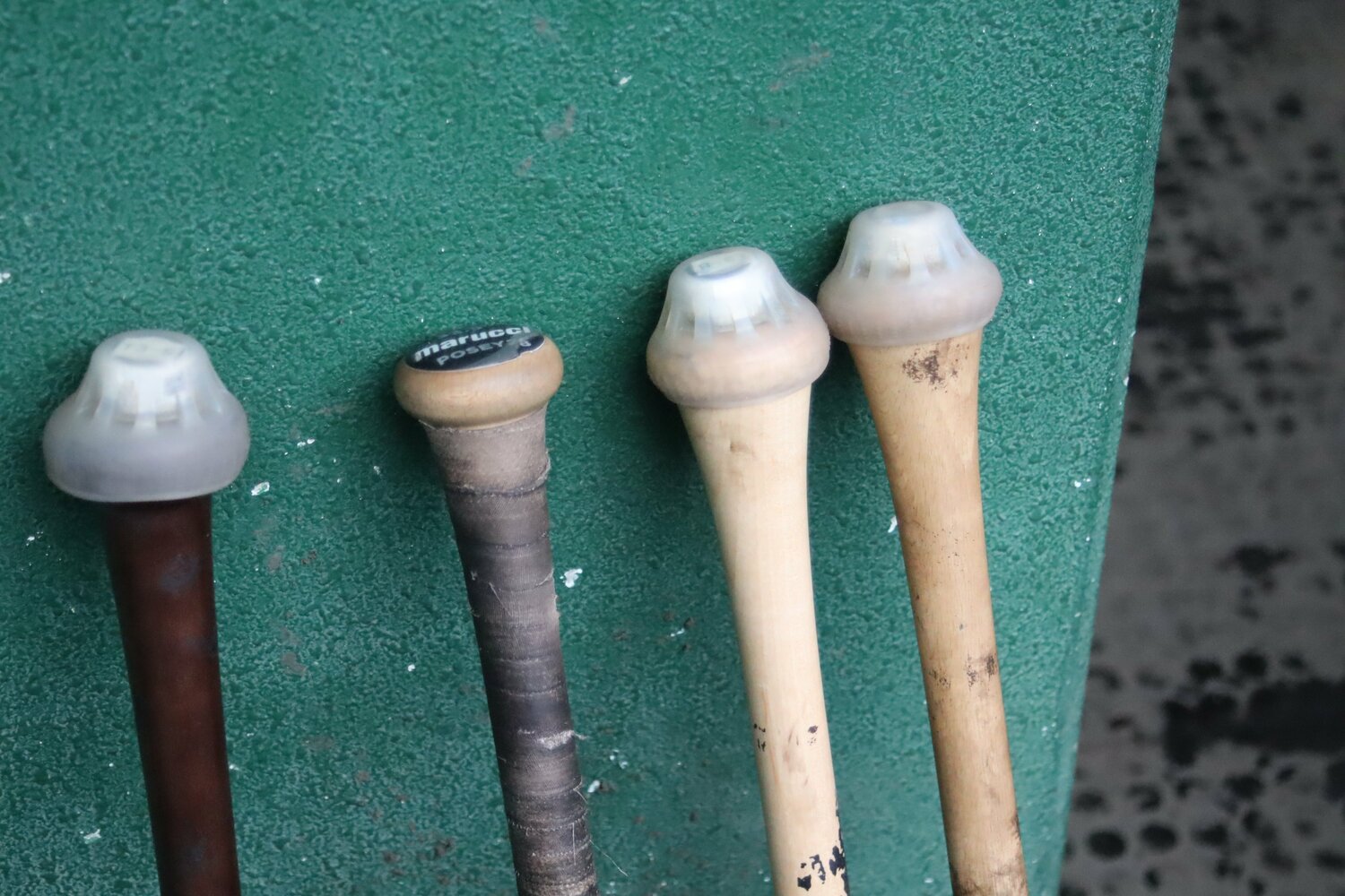 バットに装着したブラスト　©Kou Hiroo