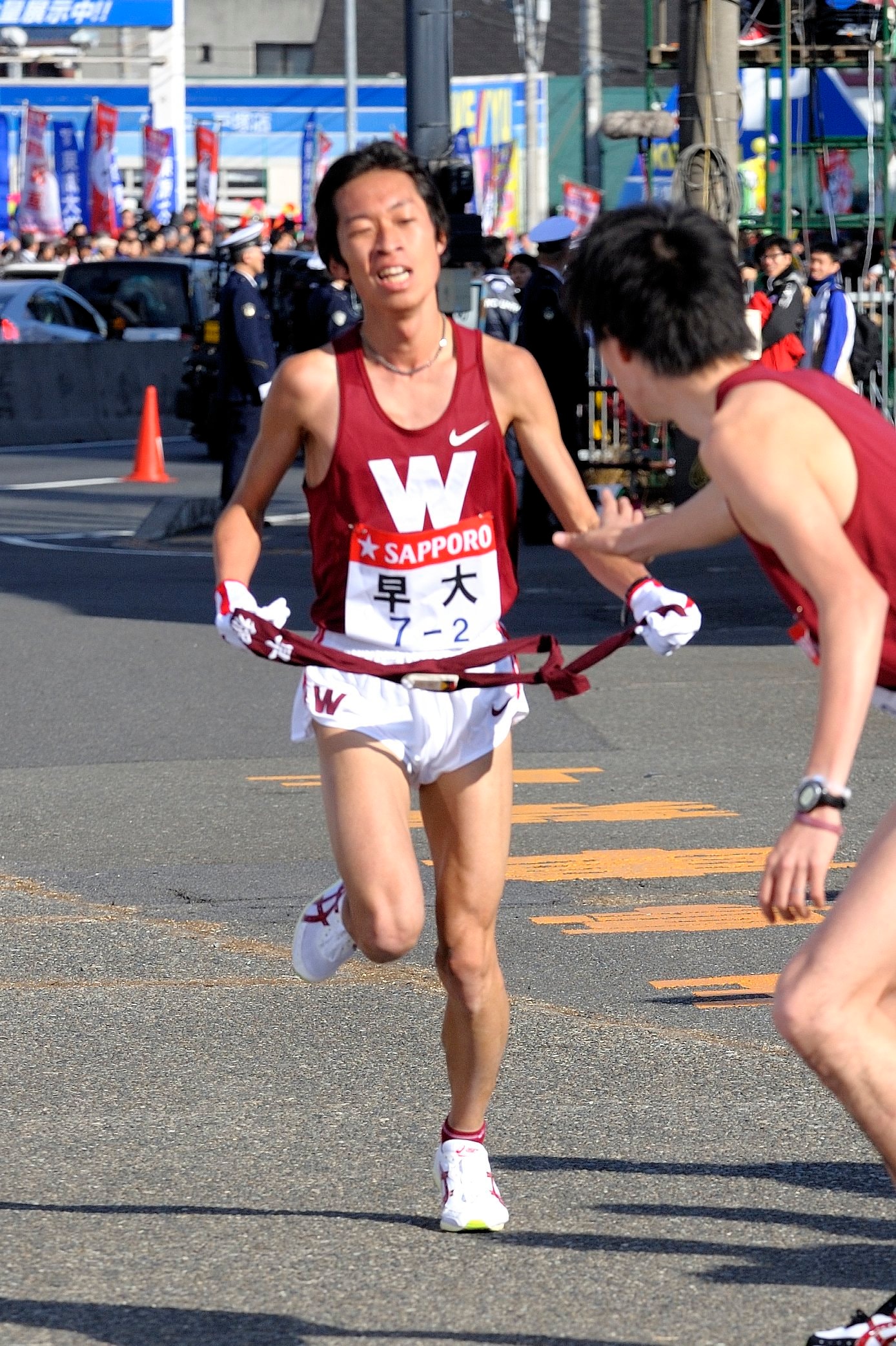 2011年、87回大会で2区を走った平賀はこのシーズンに出雲、全日本でもアンカーを務めて早大の3冠に大きく貢献した　©Asami Enomoto