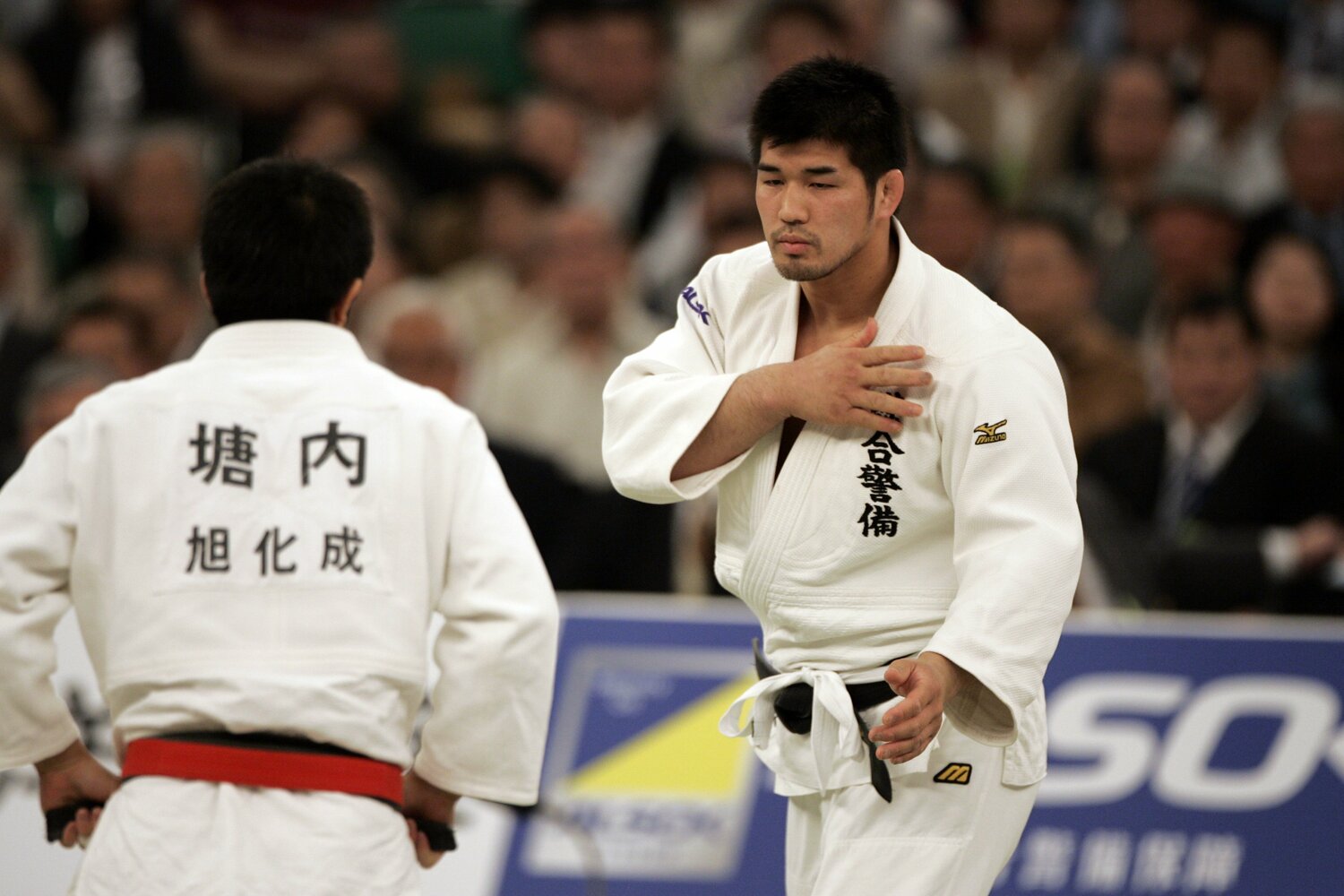 現役時代の井上康生（2007年撮影） ©Takuya Sugiyama