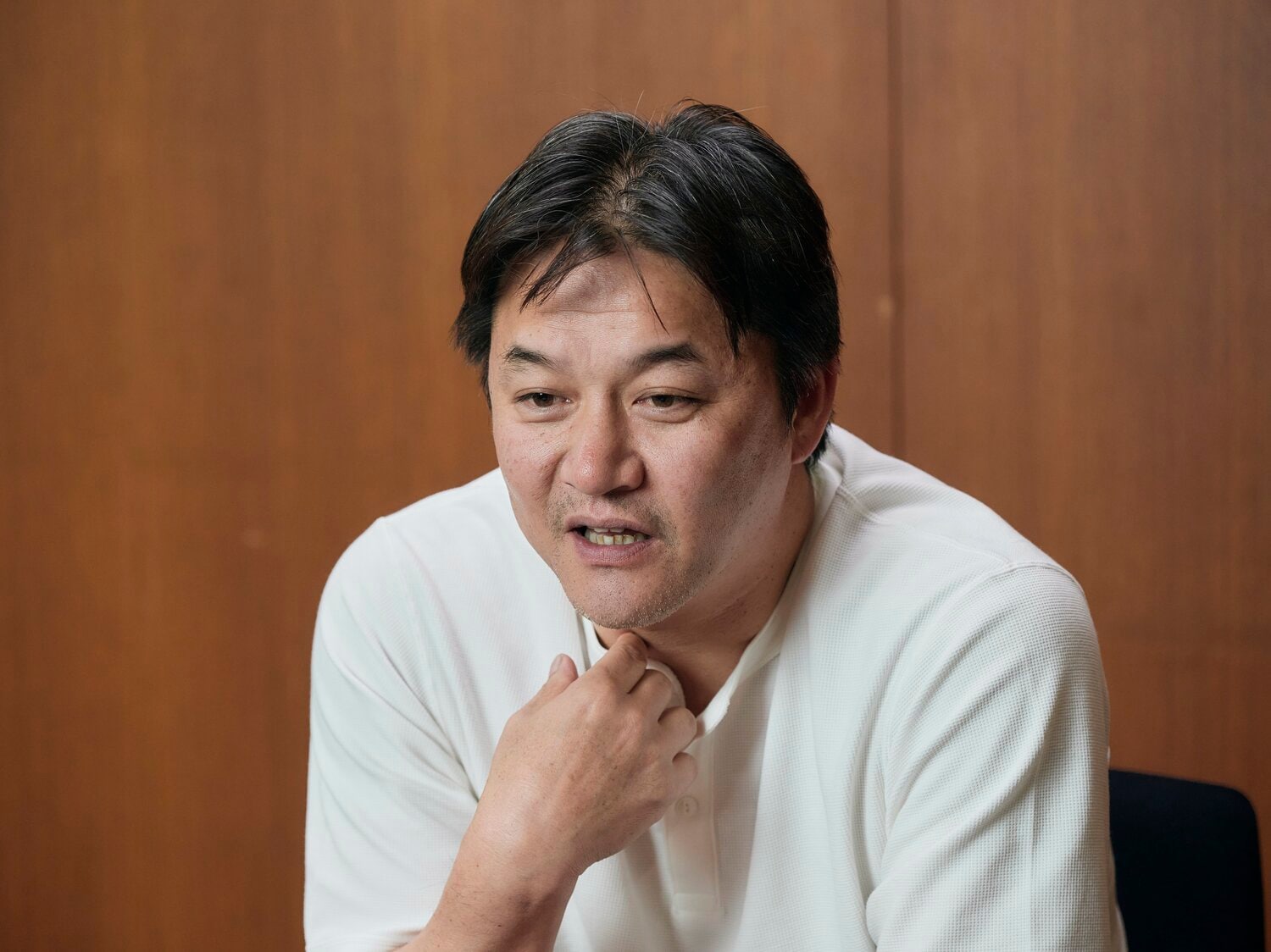 あのベネズエラ戦を振り返る金子誠さん ©Yuki Suenaga