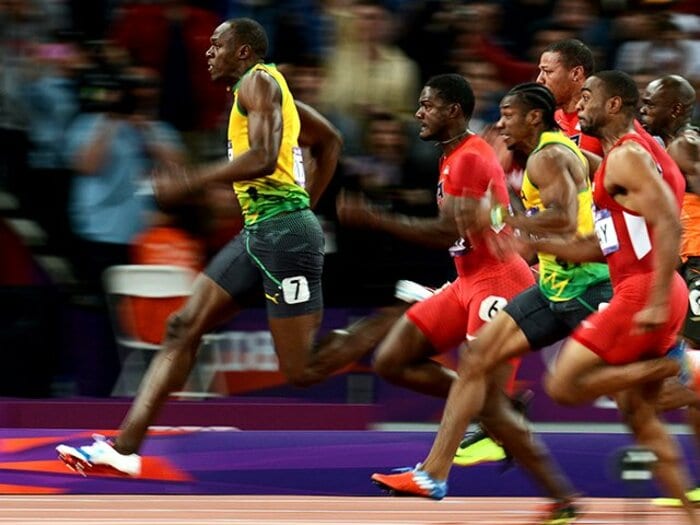 「もう腹をくくるしかない」ロンドン2012・男子100m決勝で数々の奇跡が重なった中で“絶対王者”ウサイン・ボルトを撮影した思い出の1シーン<Number Web> photograph by Tsutomu Kishimoto