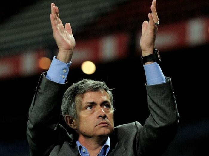 モウリーニョと春の逆襲計画。～希代の勝負師が抱く2つの野望～＜Number Web＞ photograph by Getty Images