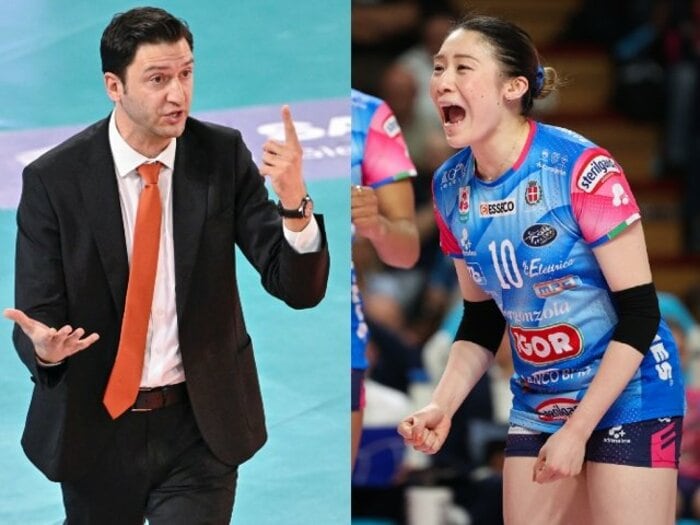 「どんなバレーをするんだろう…すごく興味ある」女子バレー日本代表・石川真佑24歳に芽生えた“リーダーの自覚”「新監督はトルコ出身39歳」<Number Web> photograph by L)PA Images/AFLO,R)Takahisa Hirano