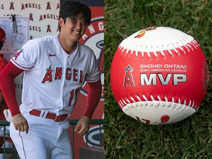 大谷翔平のグッズが“バカ売れ”でエンゼルスのストア担当者もビックリ…「イチ押し大谷翔平MVPグッズ・ベスト5」を聞いてみた<Number Web> photograph by Nanae Suzuki、Angels Baseball