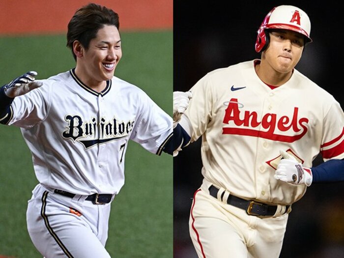 「大谷翔平の“縦出し”お手本はトラウト」「吉田正尚ならMLBでも…」ラオウ杉本の覚醒を導いた3A経験者が語る“日米スイングの違い”＜Number Web＞ photograph by Nanae Suzuki