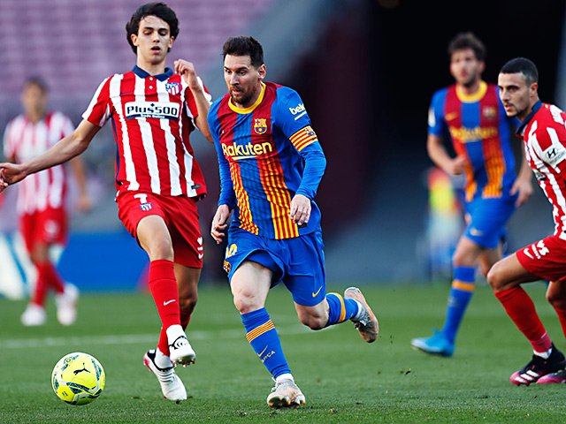 メッシ必殺ドリブル時の“左手”が絶妙すぎる 写真で収めたバルサvs