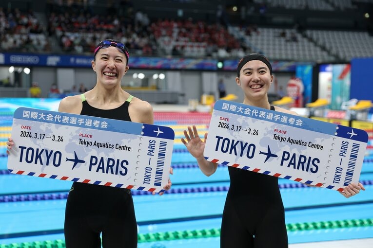 東京五輪個人メドレー2冠の大橋とともにパリ五輪へと挑む　©︎Getty Images