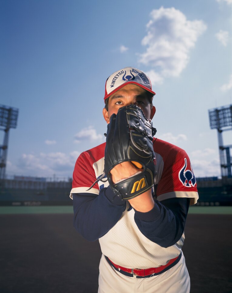 近鉄時代の野茂英雄　©︎Naoya Sanuki