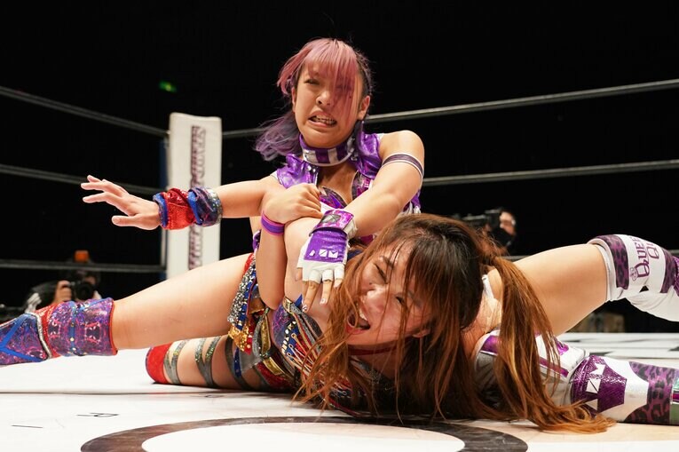 朱里をリスペクトするAZMだが、対戦成績は拮抗している