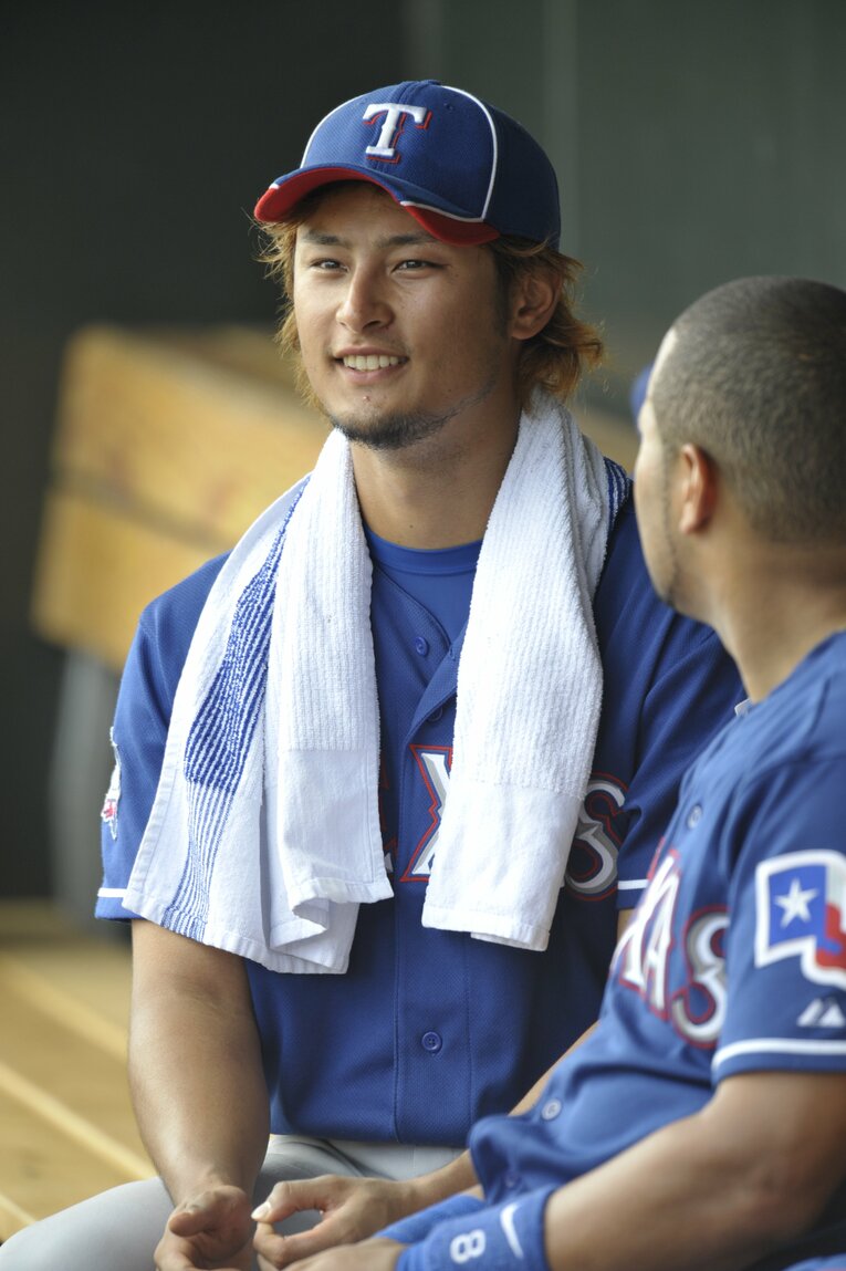 2012年　レンジャース時代のダルビッシュ　©Naoya Sanuki