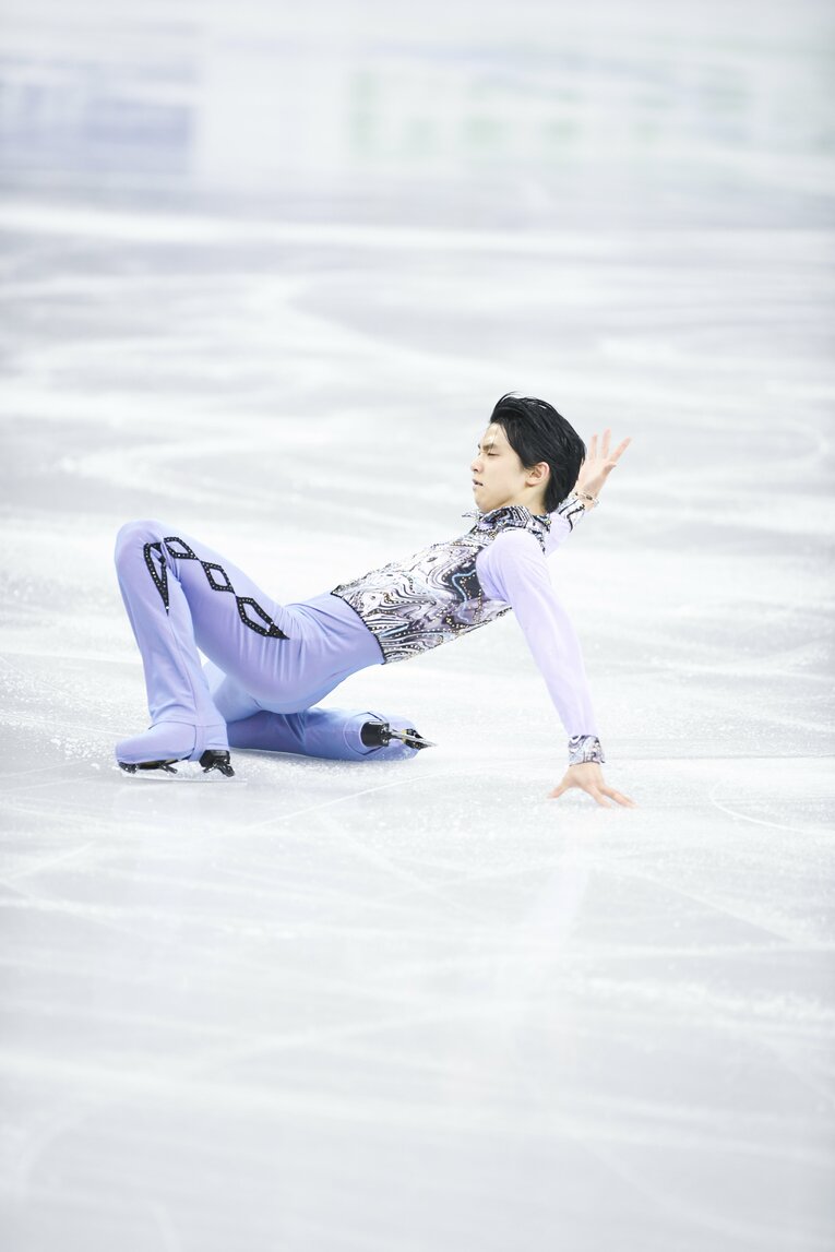 2017年2月、四大陸選手権のショートプログラム　©Asami Enomoto