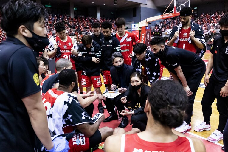 昨シーズンの千葉ジェッツ　©CHIBA JETS FUNABASHI/PHOTO:AtsushiSasaki