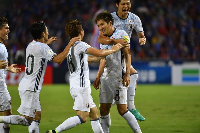 ロシアW杯アジア予選では連続ゴールなど大活躍を見せた©Takuya Sugiyama
