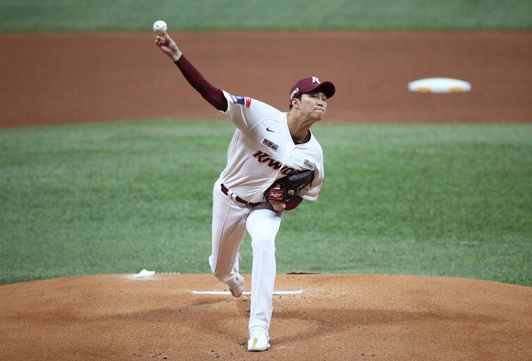 韓国の“現役最高投手”崔志萬は過去の行いが問題視され、不出場に　©Getty Images