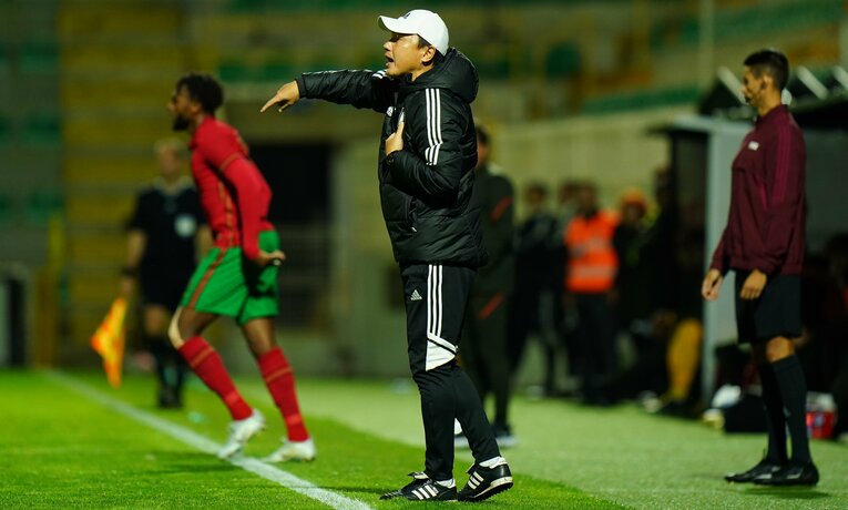 U-22日本代表の大岩剛監督　©Getty Images