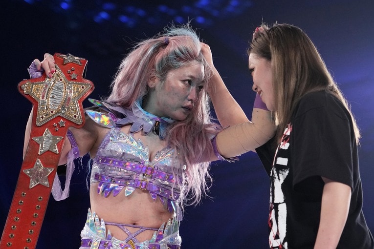 ケガがなければ4度目の防衛戦は鈴季すずが相手になるはずだった　©Masashi Hara