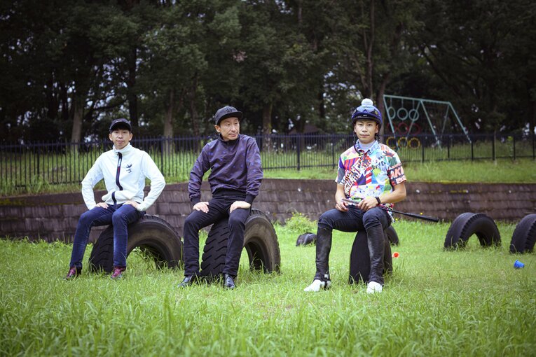 2020年に行われた横山親子の鼎談　©Takuya Sugiyama