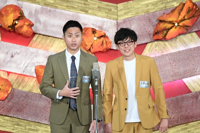 敗者復活戦Aブロックのトリ、7番手だったヘンダーソン。M-1でのラスト漫才となった　©M-1グランプリ事務局