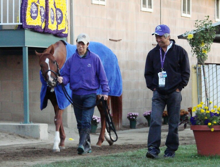 ブリーダーズC挑戦時　©Satoshi Hiramatsu