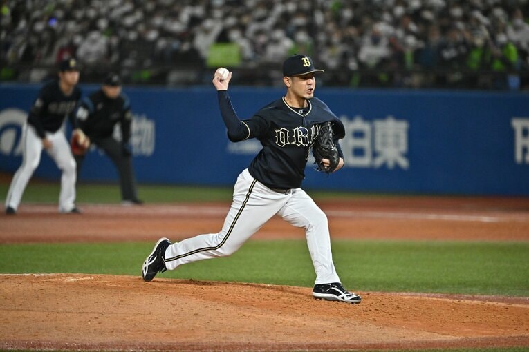 オリックス比嘉幹貴　©︎Hideki Sugiyama