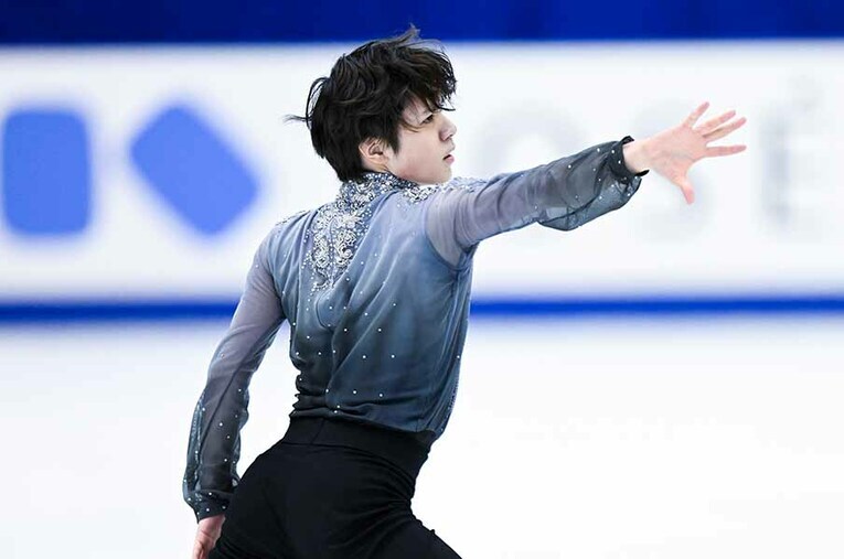 昨季の自己ベスト312.48に比べると30点以上差がある今季の自己ベスト279.76で優勝を決めた宇野。本人がフリーの演技後「ベスト」と語った理由は… ／ photograph by Asami Enomoto