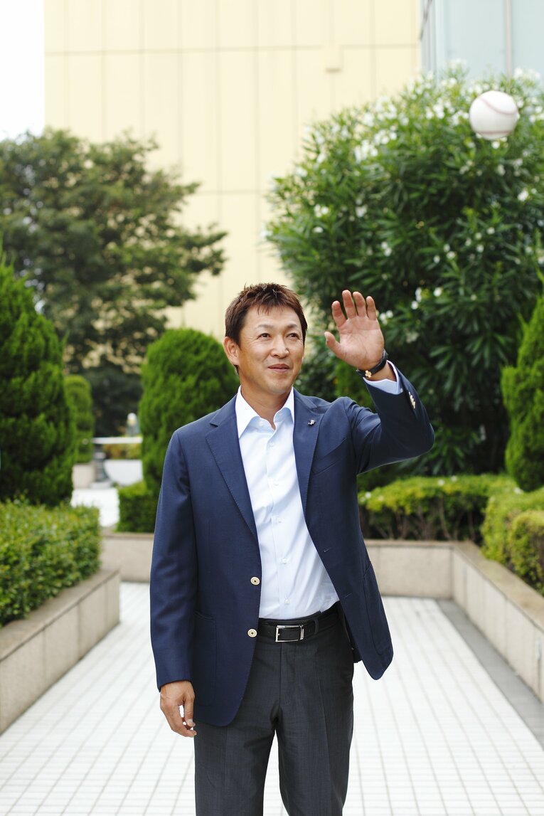 2011年撮影（野球評論家時代）　©Sports Graphic Number