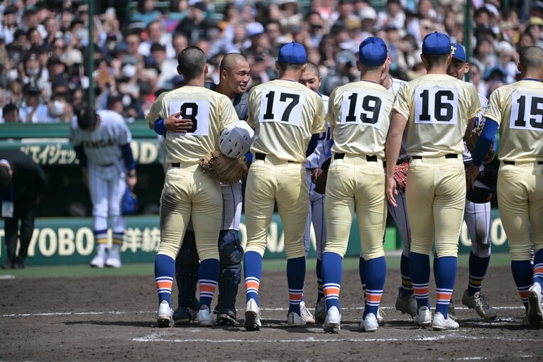 今春センバツでベスト4進出を果たした星稜 ©Hideki Sugiyama 