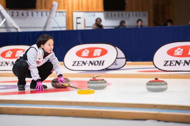 【カーリング女子レア写真】2017年の藤沢五月（写真は右に続きます） ©Nanae Suzuki