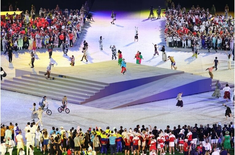 新着写真で振り返る東京五輪閉会式(33) ／ photograph by JMPA