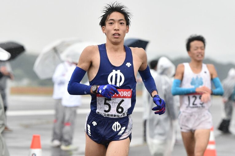 3000m障害では日本歴代2位となる8分19秒37、U20日本記録を持つ三浦龍司（順大） ／ photograph by JMPA