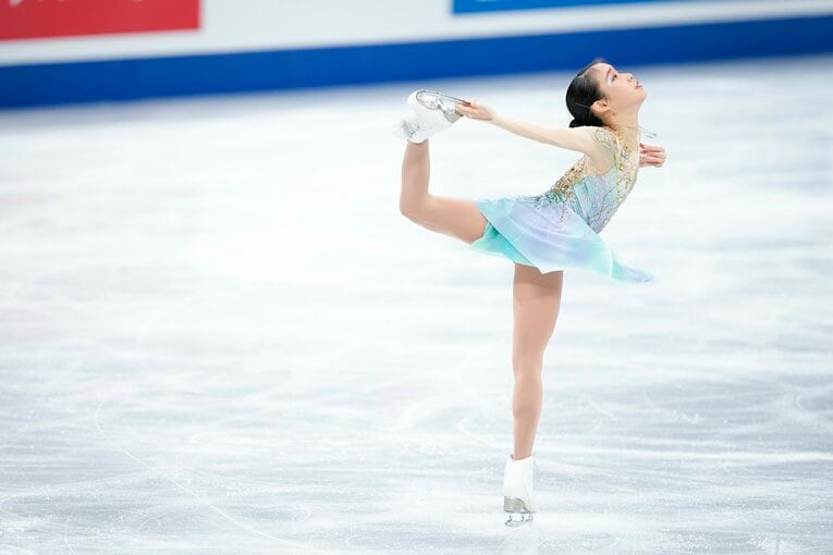 2021年全日本選手権のフリー　©Asami Enomoto