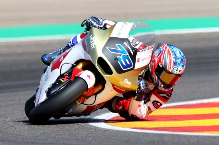 アラゴンGPでは苦戦して表彰台を逃すも4位入賞した小椋。首位フェルナンデスを射程圏内に捉え、得意とするコースレイアウトの日本GPで首位奪取を狙う ／ photograph by Satoshi Endo