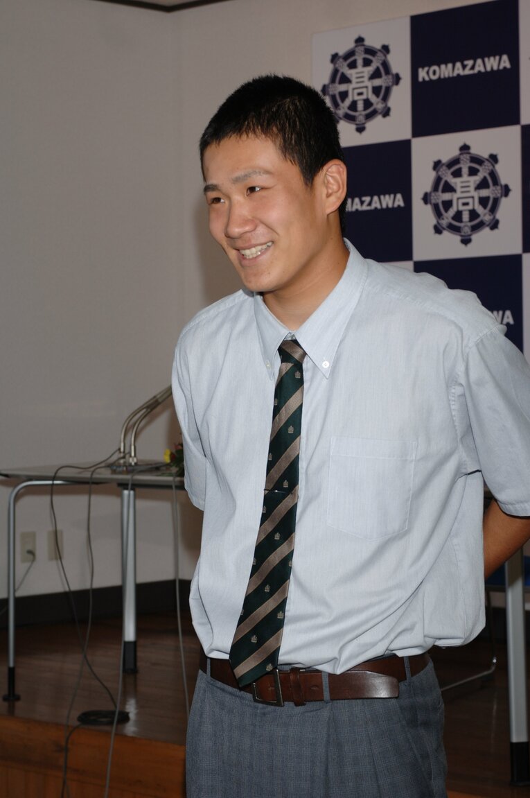 2006年高校時代　©Tatsuo Harada