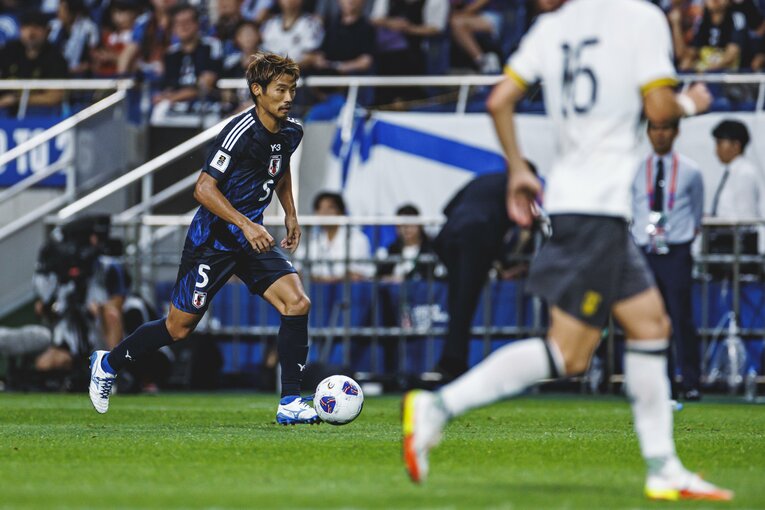 守田英正（2024年W杯アジア最終予選・中国戦）©︎Kiichi Matsumoto