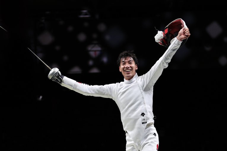 チーム最年少ながら、勝利の立役者となった加納虹輝　©︎Getty Images