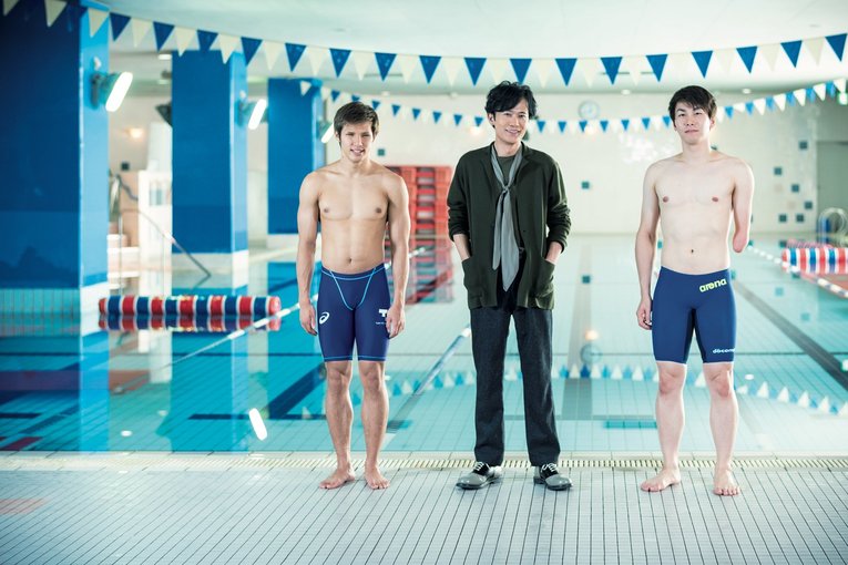 （左から）競泳・木村敬一、山田拓朗　©︎Takuya Sugiyama