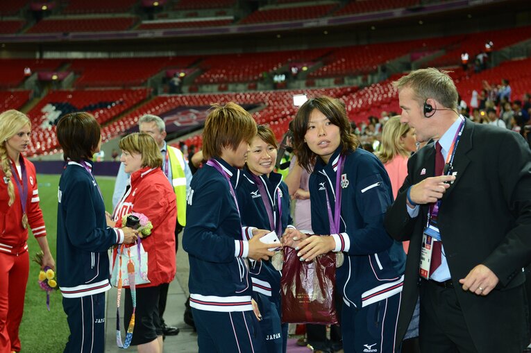 2012年ロンドン五輪　©︎JMPA