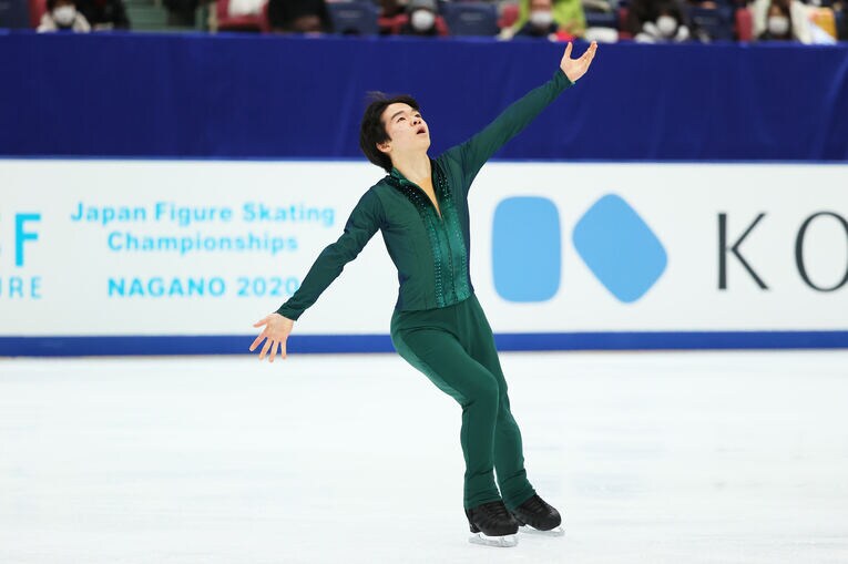 鍵山優真　(C)Naoki Morita/AFLO SPORT