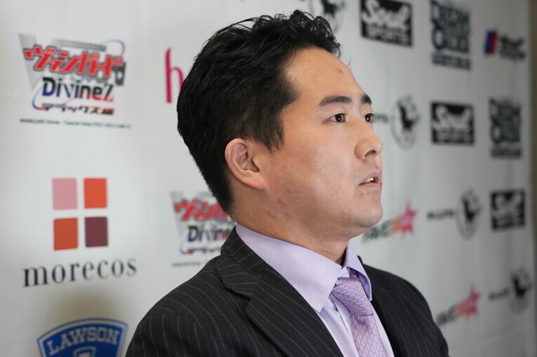 スターダムの岡田太郎社長　©Essei Hara
